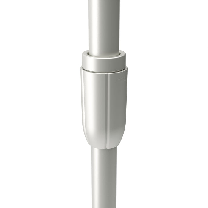 Umbra Anywhere Metallic Nickel Expandable Curtain Rod and Room Divider - 36\"-66\" 