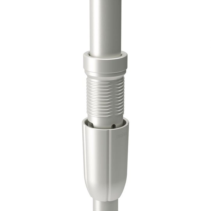 Umbra Anywhere Metallic Nickel Expandable Curtain Rod and Room Divider - 36\"-66\" 