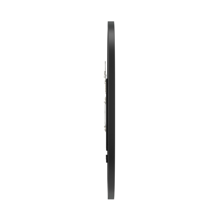 Umbra Hub Oval 24\" x 18\" Wall Mirror - Black