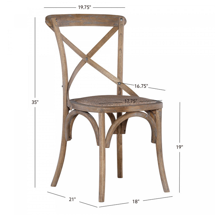 Bentwood Grey Accent Dining Chair - Set of 2
