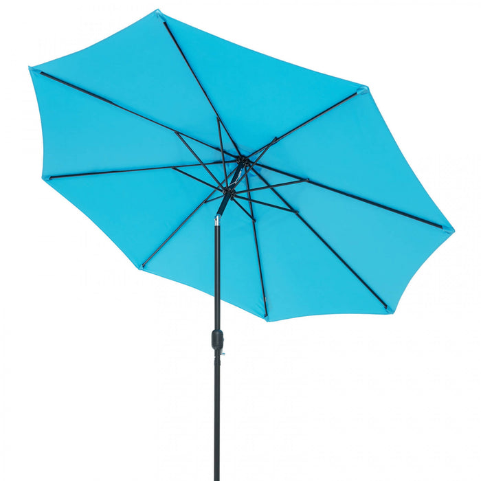 Costway 10FT Patio Umbrella Sunshade Market Steel Tilt with Tilt Mechanism Crank Handle