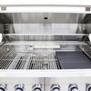 FORNO Bulnes Outdoor Kitchen 84,000 BTU Stainless Steel BBQ & White Sintered Stone Countertops - FODKT2520WHT | Cuisine d'exterieur Bulnes – BBQ en acier inoxydable de 84 000 BTU et comptoirs blancs – FODKT2520WHT