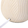 Marren Contemporary Textured Table Lamp, Beige, 12.5"H | Marren Lampe de table contemporaine texturee, Beige, 12,5 po H