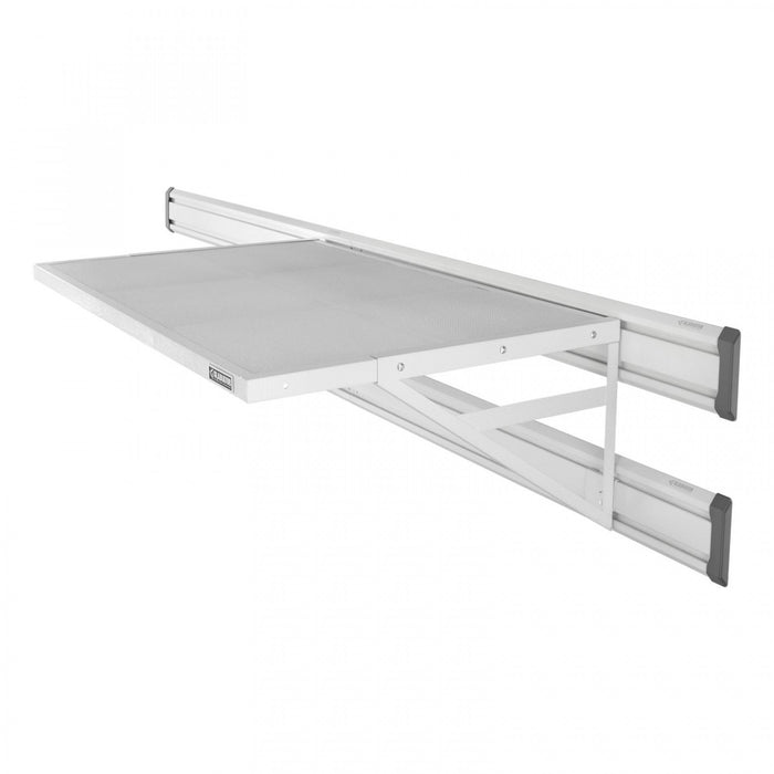 Gladiator Overhead Max Gearloft™ Storage Shelf - Hammered White