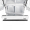 Forno Espresso Gallipoli 30-inch French Door White Refrigerator, 17.5 cu.ft. - FFFFD1974-31WHT | Refrigerateur Espresso Gallipoli de 30 po a portes francaises, blanc, 17,5 pi³ – FFFFD1974-31WHT