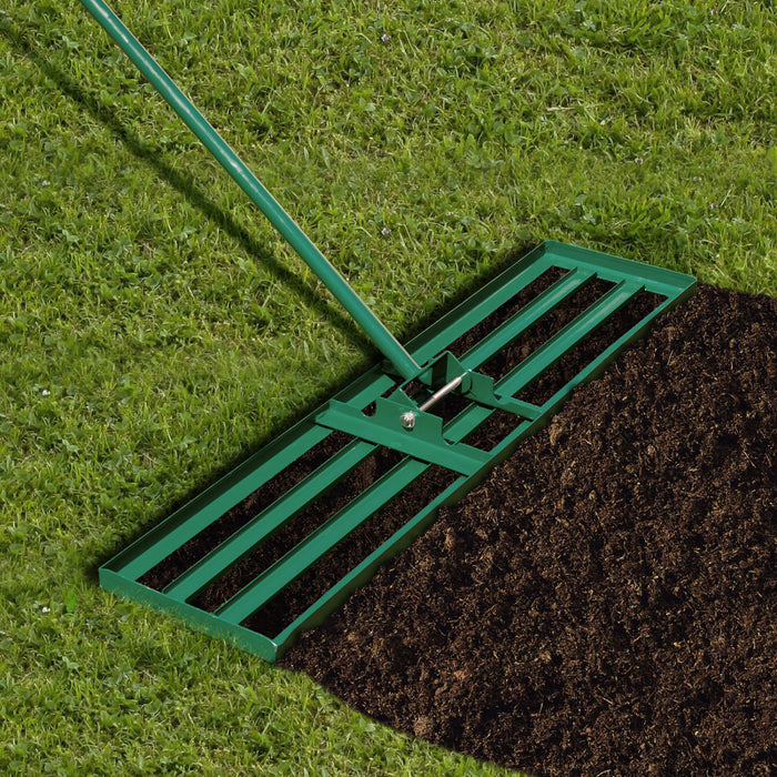 Costway Lawn Leveling Rake 36\" X 10\" Heavy Duty Level Lawn Tool For Garden Backyard/lawn