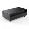 Forno Evoluto Tavolo 51" Black Smart Coffee Table – Dual Refrigerator Drawers-FCTFR7006-51BLK | Table basse intelligente Evoluto Tavolo noire 51 po – Doubles tiroirs refrigeres-FCTFR7006-51BLK