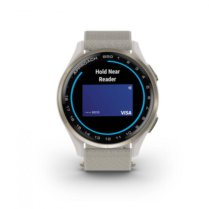 Garmin Approach S50 Amoled Golf Smartwatch - Gps, 43,000 Preloaded Courses 