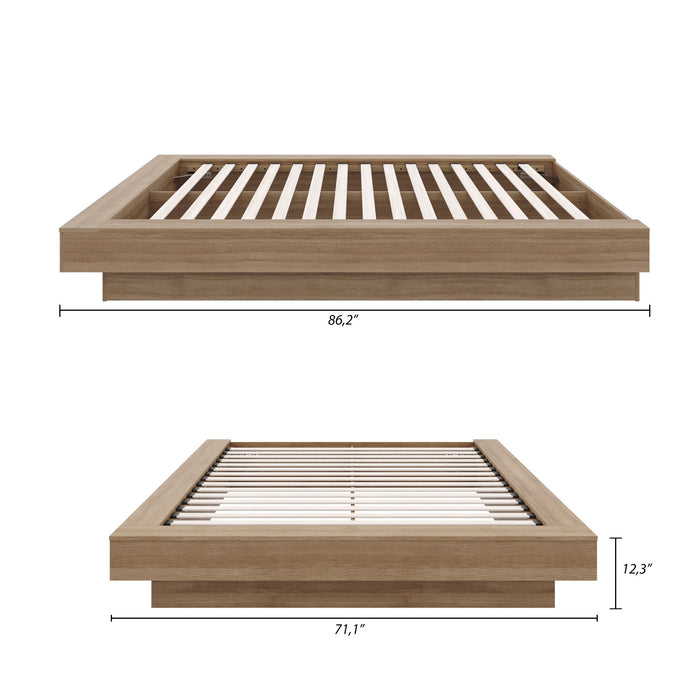 Marconi Platform Bed Frame Queen Bed