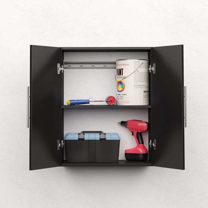 Hangups 24\" Upper Storage Cabinet - Black