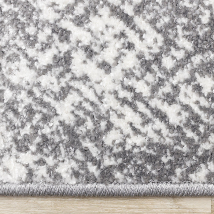 Covington Distressed Geometric Lines Indoor Area Rug - 6'7\" x 9'10\"