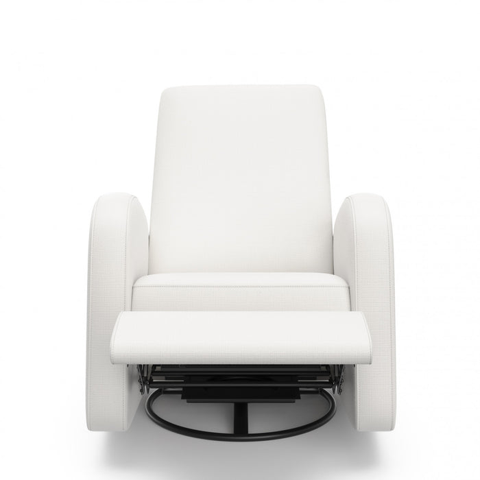 Storkcraft Santa Monica Power Recliner - Ivory Basketweave