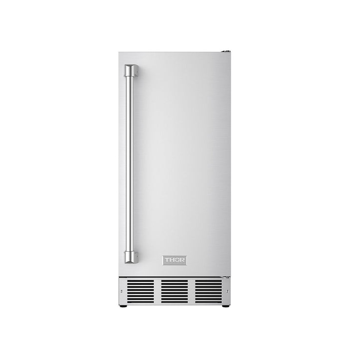 Thor Kitchen Gordon Ramsay Series 15” Undercounter Ice Maker - Stainless Steel - RIM1501