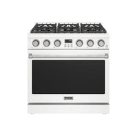 Thor Kitchen 6.1 Cu. Ft. Contemporary Professional Built-In Gas Range - White - ARG36W 