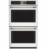 CAFÉ Professional Series 30" Smart Built-In Convection Double Wall Oven – Matte White - CTD90DP4ZW2 | Four mural double intelligent encastré de série CAFÉ Professional de 30 po à convection -blanc mat - CTD90DP4ZW2