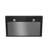 Thor Kitchen 36” Professional Wall Mount Pyramid Range Hood - Black - TRH36PB | Hotte de cuisinière murale professionnelle de style pyramidal Thor Kitchen de 36 po - noire - TRH36PB