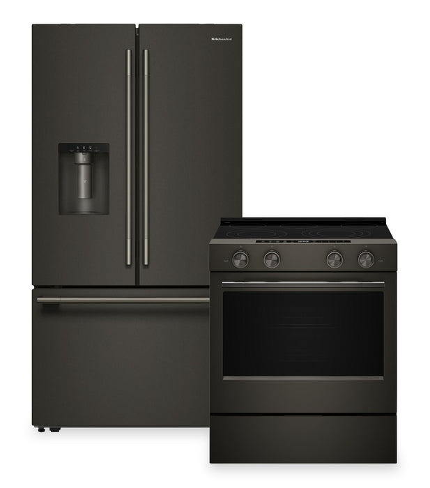 KitchenAid 2-Piece Appliance Package – Black Ore 