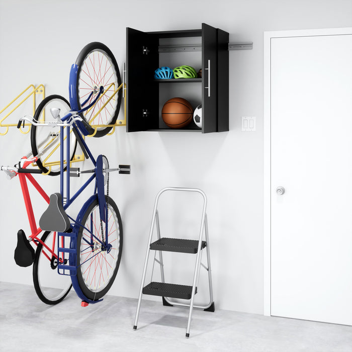 Hangups 24\" Upper Storage Cabinet - Black