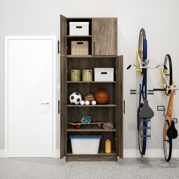 Elite 32\" Stackable Wall Cabinet - Drifted Grey