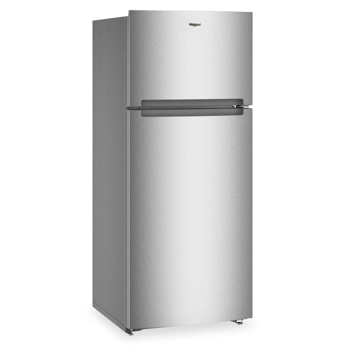 Whirlpool 28” 17.6 Cu. Ft. Top Freezer Refrigerator – Fingerprint Resistant Stainless - WRTX5118TZ