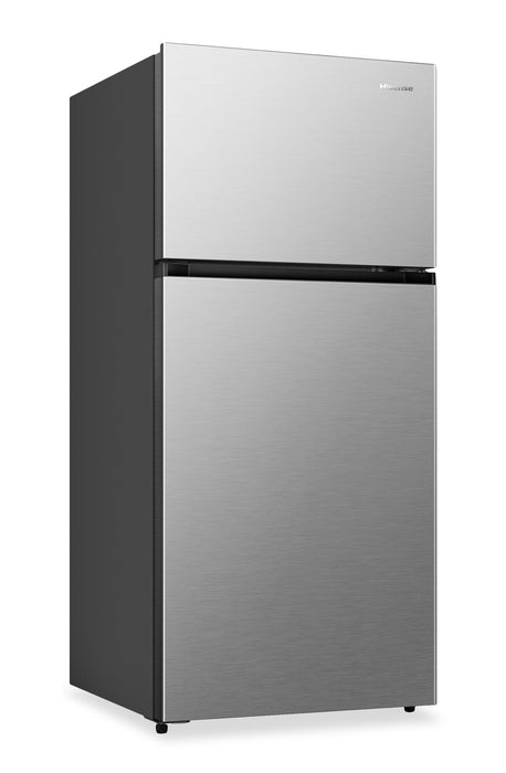 Hisense 30” 21.2 Cu. Ft. Full-Depth Top-Mount Refrigerator – Stainless Steel - RT21N3ESE