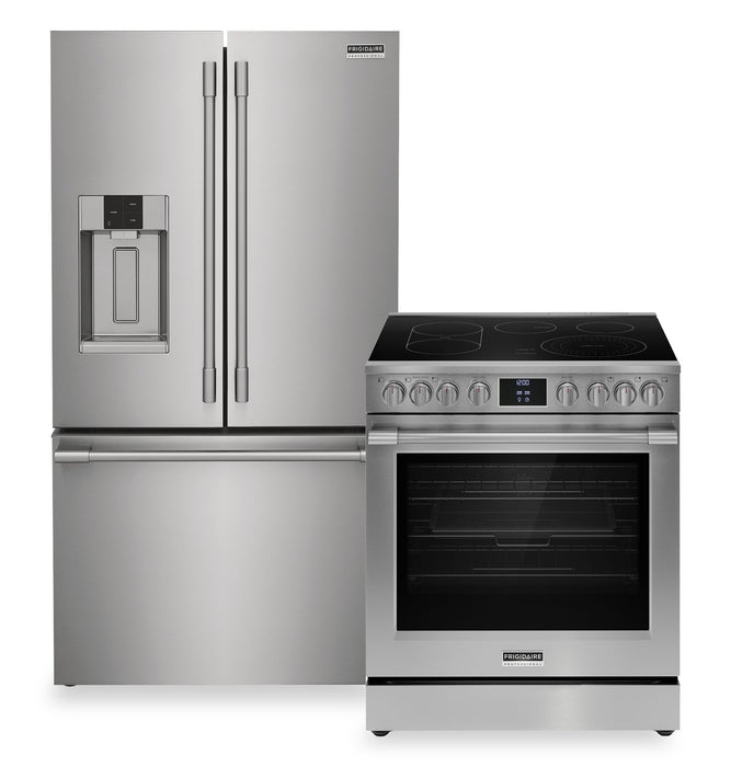 Frigidaire Professional 2-Piece Kitchen Appliance Package – Stainless Steel 