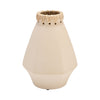 Ceramic 10\" Vase with Weaving - Natural