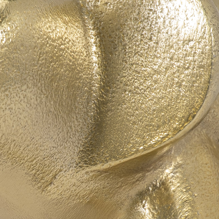 Metal 6\" Decorative Balloon Elephant - Gold