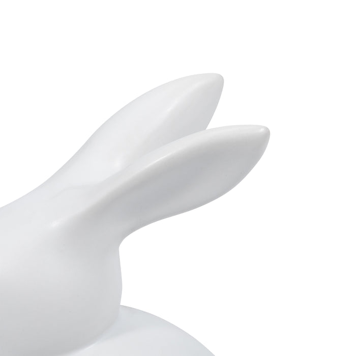 7\" Modern Bunny - White