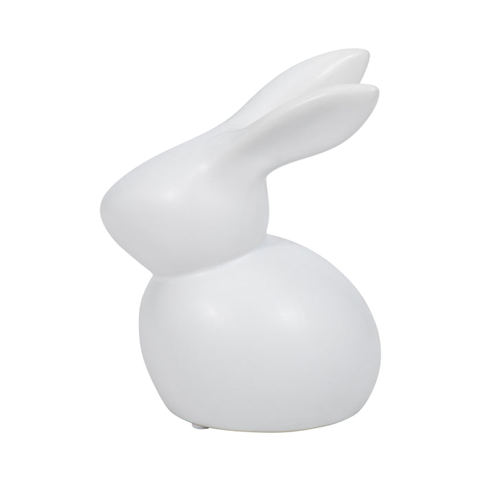 7\" Modern Bunny - White