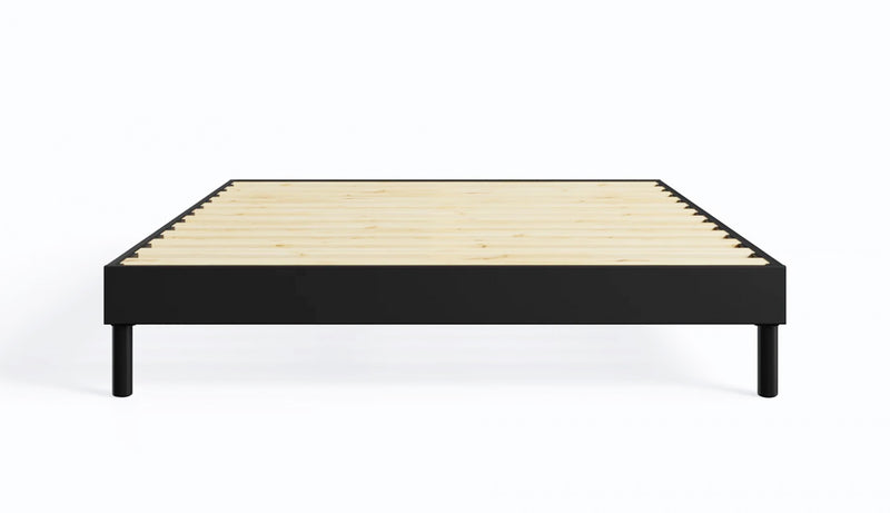 Smart Base Essential Full Metal Platform Bed Frame - Black