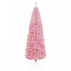 Homcom 7ft Pencil Artificial Christmas Tree With 818 Branch Tips