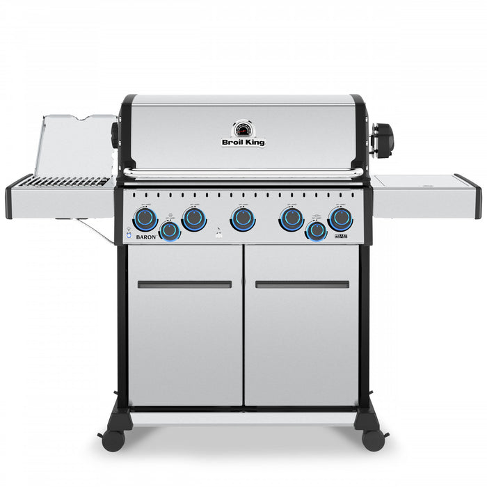 Broil King Baron S 590 Pro IR 5-Burner 45,000-BTU Natural Gas BBQ - 678347 Grill