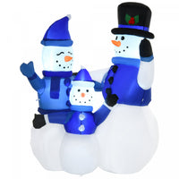 Homcom 4ft Snowman Inflatable Christmas Decoration
