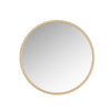 Joinery 28 Inch Framed Round Mirror In Gold