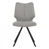 Bram Upholstered Modern Armless Dining Chair (Set of 2)