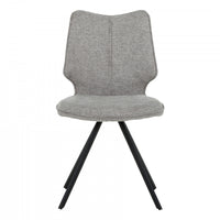 Bram Upholstered Modern Armless Dining Chair (Set of 2)