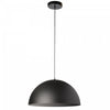 Dainolite Ofelia 1 Light Pendant Small Matte Black Lamp