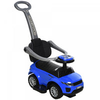 Aosom 3 In 1 Kid Ride On Push Car Stroller Sliding Walking Car With Horn Music Light Function Secure