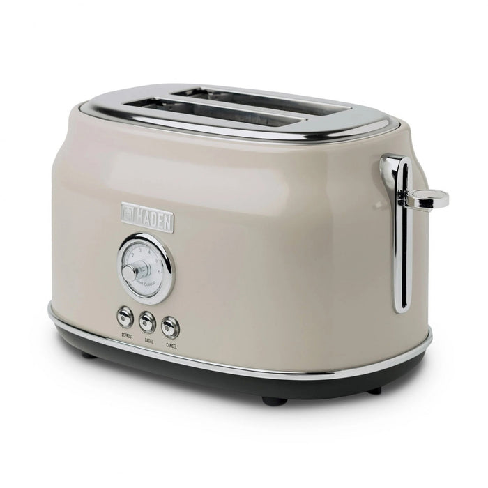 Haden Dorset 2-Slice Wide Slot Toaster - Putty Beige