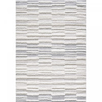 Lola Ajor Cream Shag Area Rug - 6'7