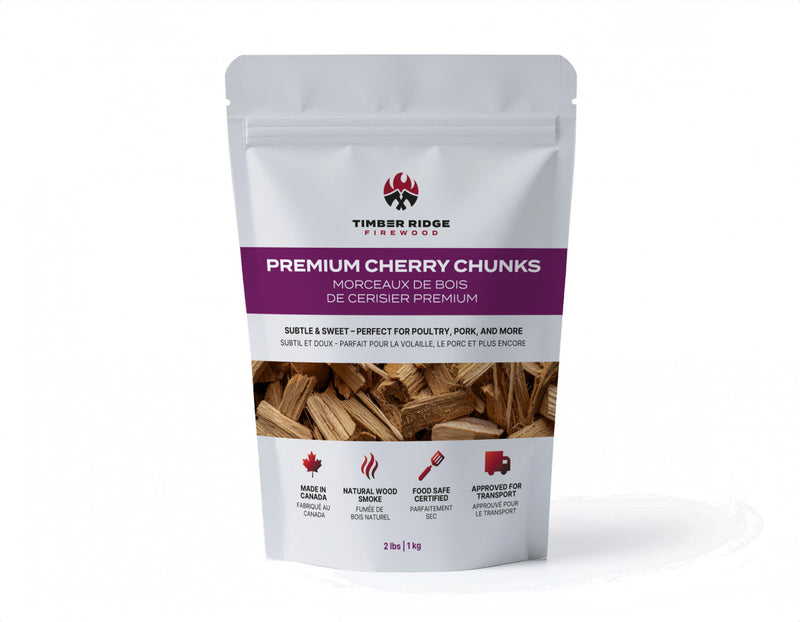SM Cherry Wood Chunks Reseal Bag