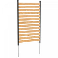 Outsunny Outdoor Privacy Screen Panel, No Dig Space Divider