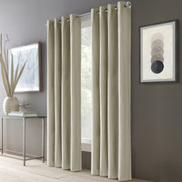 Edison Linen Grommet Curtain Panel - 52
