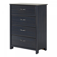 Ulysses 4-drawer Chest Dresser - Blueberry 
