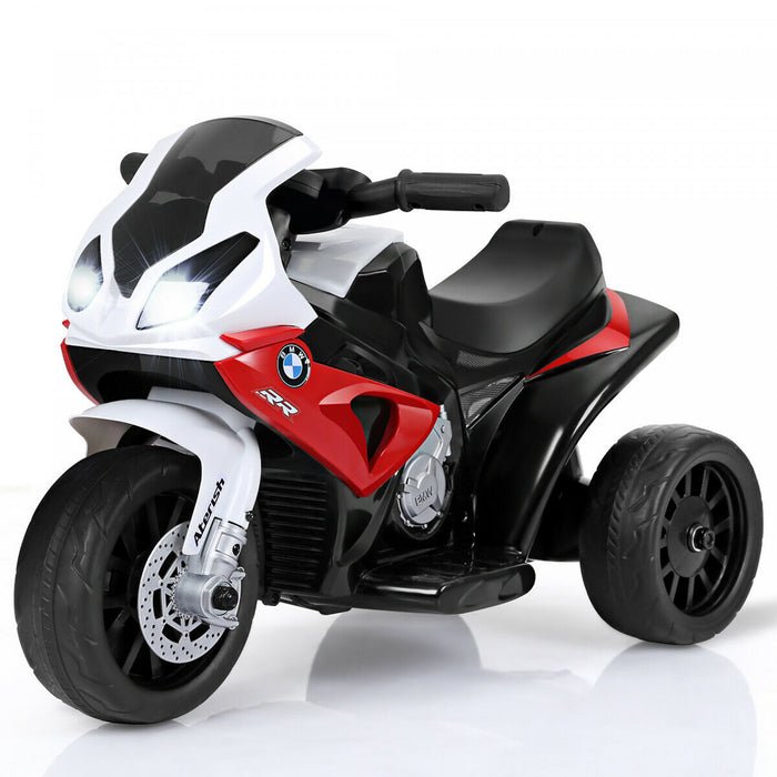 Costway Kids Ride On Motorcycle Bmw Licensed 6v Electric 3 Wheels Bicycle W/ Music&light