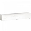 HOMCOM 70.9" Floating TV Stand for 75" TVs Media Console High Gloss White