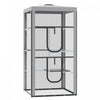 Pawhut Large Catio Outdoor Cat Enclosure Cat House Indoor Kitten Cage Pet Kennel With 3 Platforms, Zippered Doors, And 4 Sandbags 39