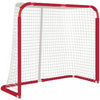 Soozier Portable Hockey Net, Easy Setup Hockey Goal W/steel Frame, Pe Mesh