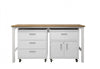 Fortress Modern 3-Piece Garage Set in White Garage Storage